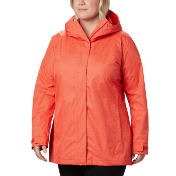 Columbia Splash A Little II Plus Size, Chamarras Naranjas Para Mujer | 328457-SFR